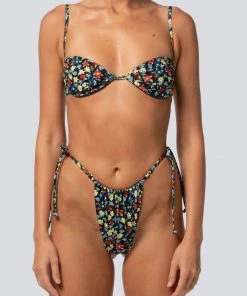 LaHana Swim New & Most Loved Scarlett Top - Dark Floral