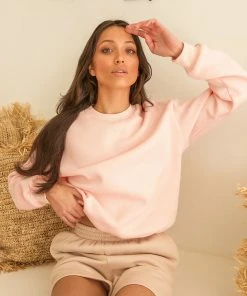 Peppermayo Exclusive It Crowd Crewneck Jumper - Pink