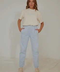 Vacancy Supply Paradise Sweatpants - Sky Blue