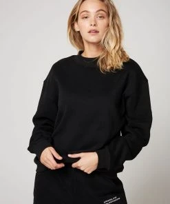Atoir X Rozalia New Sets The Crewneck - Black