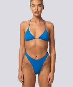 LaHana Swim Billy Bottom - Ribbed Blue Sapphire