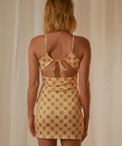 Peppermayo Exclusive Fruta Mini Dress - Fruity Check