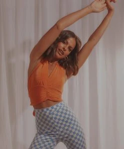 Peppermayo Exclusive The Tour Crop - Orange