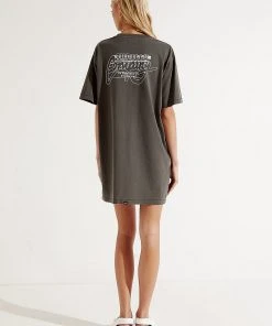 Thrills Prowler Merch Tee Dress - Merch Black New & Most Loved 9 Thrills Prowler Merch Tee Dress - Merch Black New & Most Loved