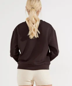 Nude Lucy Slogan Sweat - Black