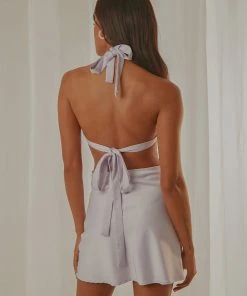 Peppermayo Exclusive Marseille Mini Dress - Lavender