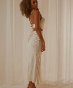 Peppermayo New & Most Loved Believe In Me Midi Dress - Ivory