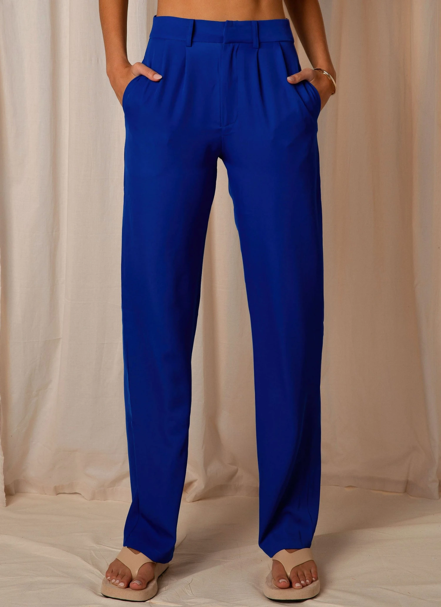 Peppermayo Exclusive New & Most Loved Set The Tone Suit Pants - Cobalt 3 Peppermayo Exclusive New & Most Loved Set The Tone Suit Pants - Cobalt