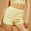 Peppermayo Real Love Shorts - Light Green New Bottoms
