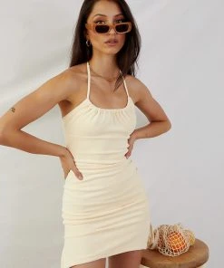 Peppermayo Exclusive El Paradiso Terry Dress - Yellow New & Most Loved