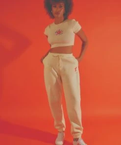 Vacancy Supply X Micke Lindebergh - Blume Sweatpant - Buttercream New & Most Loved