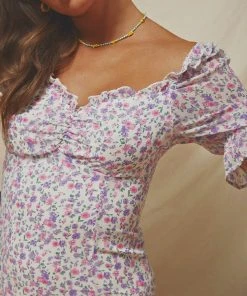 Peppermayo Summer Vineyards Mini Dress - Purple