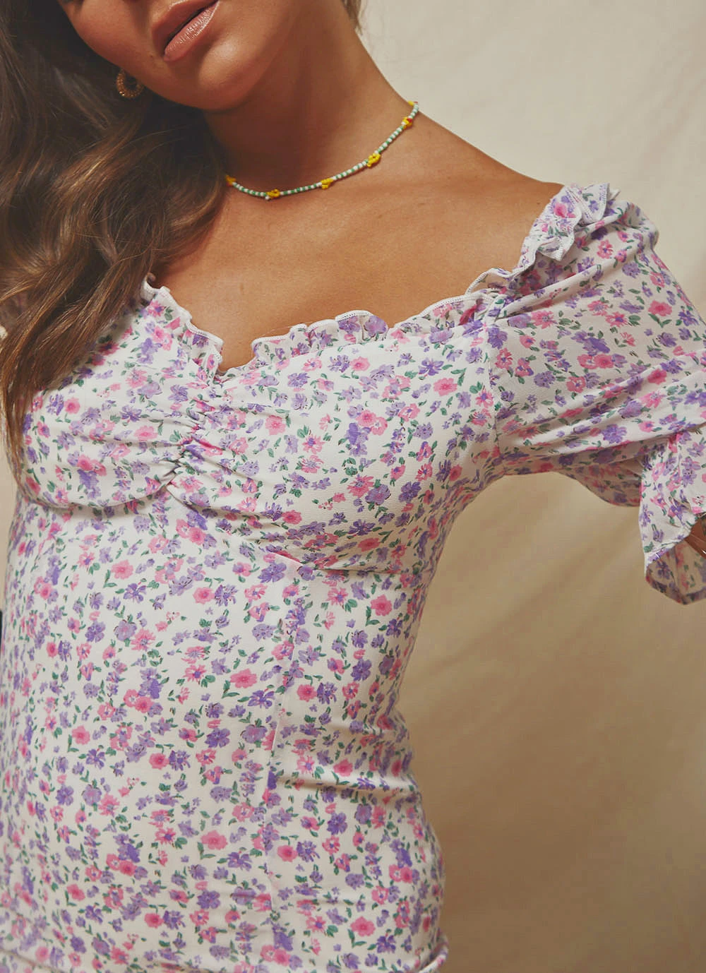 Peppermayo Summer Vineyards Mini Dress - Purple 2 Peppermayo Summer Vineyards Mini Dress - Purple