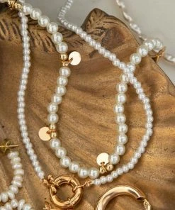 Peppermayo Ocean Eyes Necklace Set - Pearl New & Most Loved