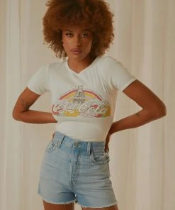 Rolla's Coke Unity Logo Tee - Vintage White New & Most Loved