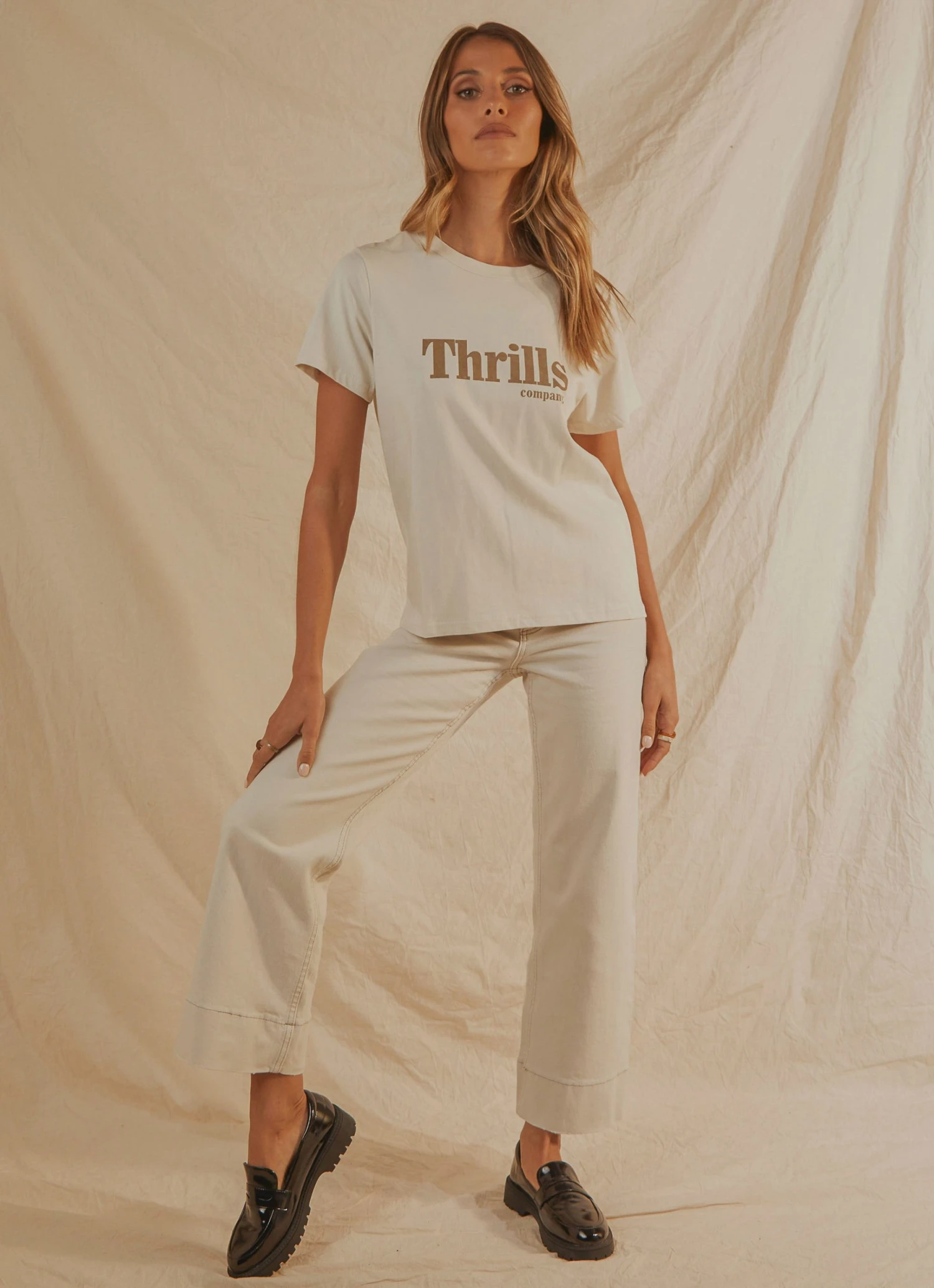 Thrills Ops Relax Fit Tee - Heritage White New & Most Loved 3 Thrills Ops Relax Fit Tee - Heritage White New & Most Loved