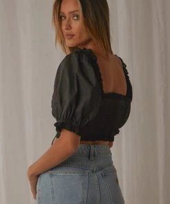 Peppermayo New & Most Loved You're The One Top - Black