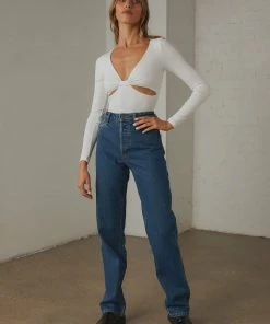 Rolla's Classic Straight Jean - Beverly Blue Organic