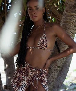 VDM The Label Reversible Marley Top - Leopard / Black