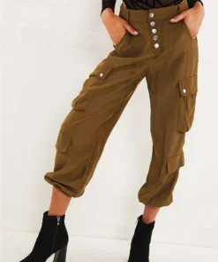 Peppermayo Cypress Pants - Khaki Bottoms