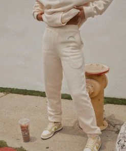 Riley Hubatka X Peppermayo The Everyday Sweatpant - Ivory New & Most Loved