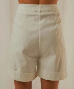 4th & Reckless Ameline Short - White