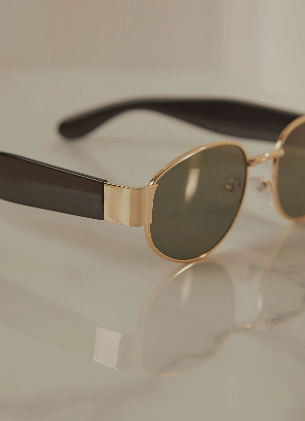 Peppermayo New & Most Loved Sign Of The Times Sunglasses - Black Gold 2 Peppermayo New & Most Loved Sign Of The Times Sunglasses - Black Gold