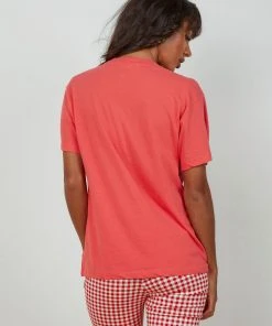 Rolla's New & Most Loved Big Prawn Tomboy Tee - Red 11 Rolla's New & Most Loved Big Prawn Tomboy Tee - Red