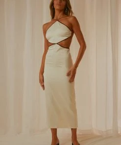 Peppermayo Exclusive Thea Maxi Dress - Ivory New & Most Loved