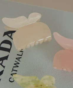 Peppermayo Sonny Butterfly Hair Clip - White