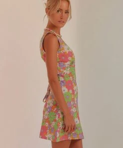 Peppermayo Exclusive New & Most Loved Audrey Vintage Slip Dress - 70s Floral