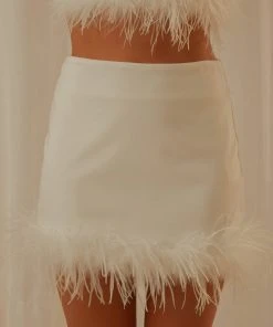 Peppermayo Exclusive Lucia In Love Skirt - White