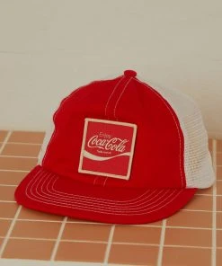 Rolla's Coca Cola Trucker Cap - Coke Red New & Most Loved