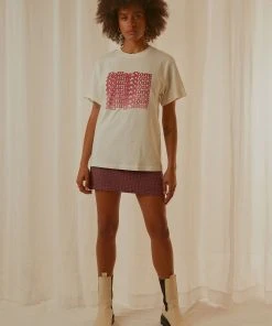 Rolla's Rolling Stone 2020 Tomboy Tee - Vintage White New & Most Loved