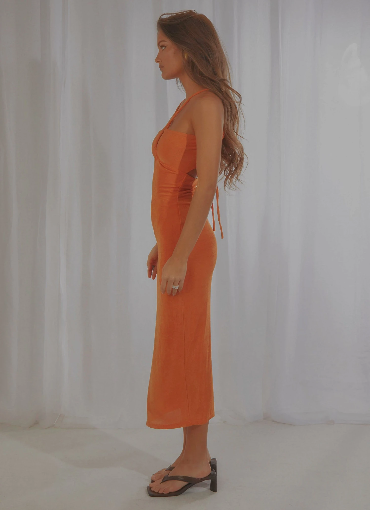 Peppermayo Exclusive Your Revolution Midi Dress - Orange 4 Peppermayo Exclusive Your Revolution Midi Dress - Orange