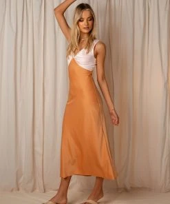 Peppermayo Exclusive Loren Maxi Dress - Orange Splice 8 Peppermayo Exclusive Loren Maxi Dress - Orange Splice