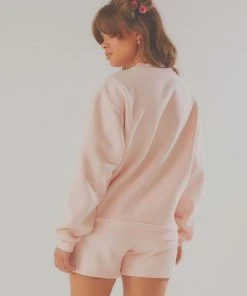 Vacancy Supply Paradise Crew - Pastel Pink New & Most Loved 13 Vacancy Supply Paradise Crew - Pastel Pink New & Most Loved