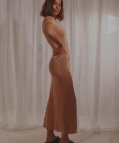 Peppermayo Back To You Midi Dress - Beige New & Most Loved 8 Peppermayo Back To You Midi Dress - Beige New & Most Loved