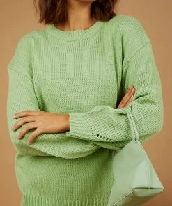 Peppermayo New Tops Northwood Knit Jumper - Sage