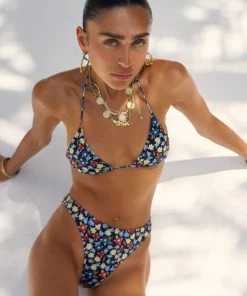 LaHana Swim Billy Top - Dark Floral New & Most Loved