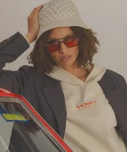 Vacancy Supply Blaze Bucket Hat - White-Creme New & Most Loved