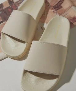 Superga New & Most Loved 1908 Slides Buttersoft - Beige Gome