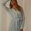 Peppermayo Exclusive Soho Chic Shirt Dress - Baby Blue