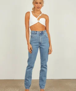 Rolla's Dusters Jean - Cindy Blue Denim