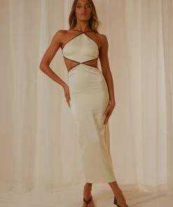 Peppermayo Exclusive Thea Maxi Dress - Ivory New & Most Loved