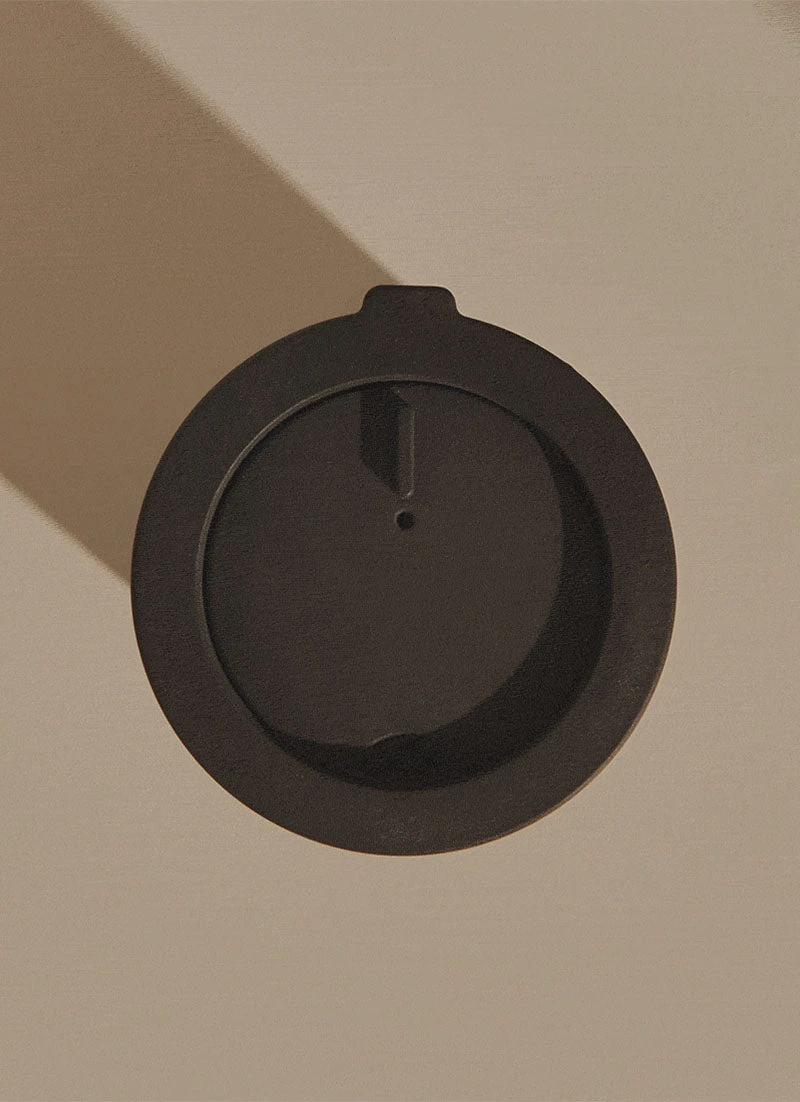 Odcuple Original 12oz Reusable Coffee Cup (355ml) - Charcoal 3 Odcuple Original 12oz Reusable Coffee Cup (355ml) - Charcoal