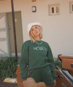 Vacancy Supply Weekender Crew - Forest Green New & Most Loved